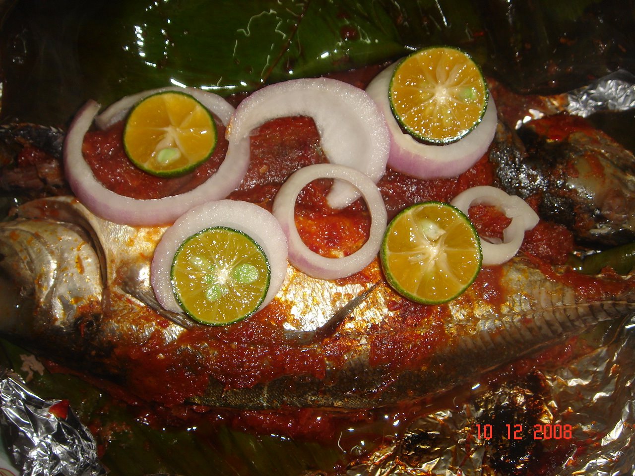 Resepi Ikan Kembung Bakar - Warna Devia